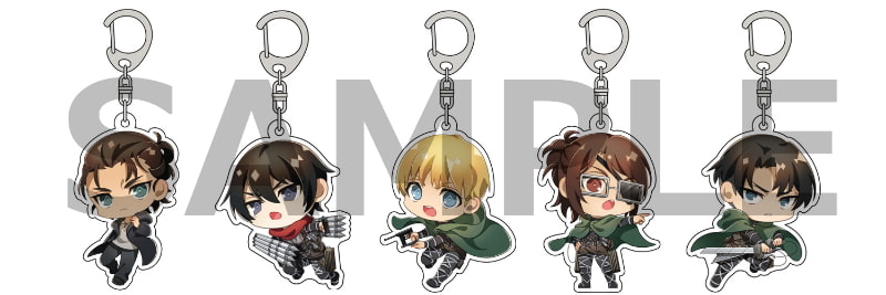 「アクリルキーホルダー（SD）」（850円/1BOX8500円）