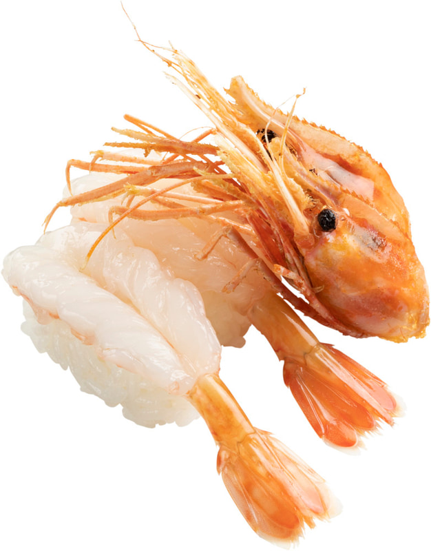 「ダブルぼたん海老」（330円）