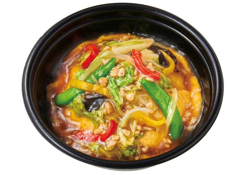 野菜あんかけ天津飯