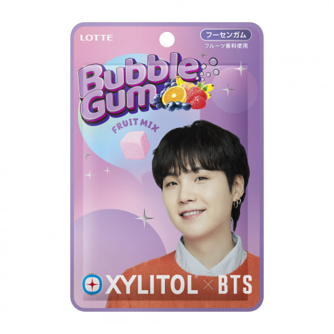 ロッテ キシリトールガム ベリーミックス　BTS BTSをイメージした新フレーバーも登場！BTSデザイン