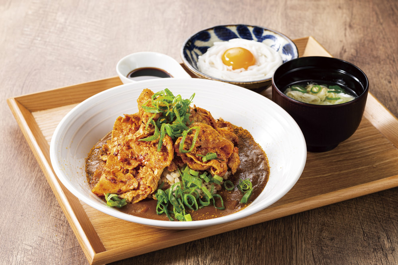 とろとろカレーのとろろ麦めし