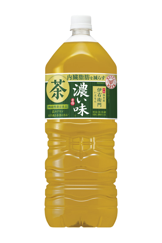 「伊右衛門 濃い味 2L」（350円）