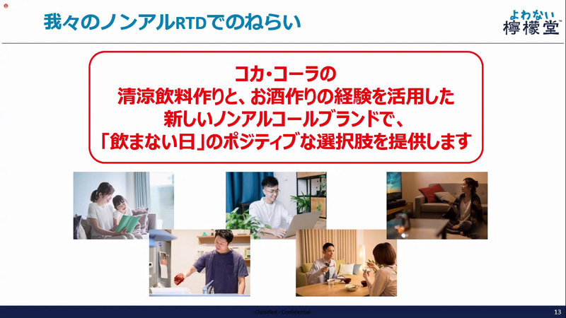 コンセプトは、「飲まない日」のポジティブな選択肢を提供する、というもの
