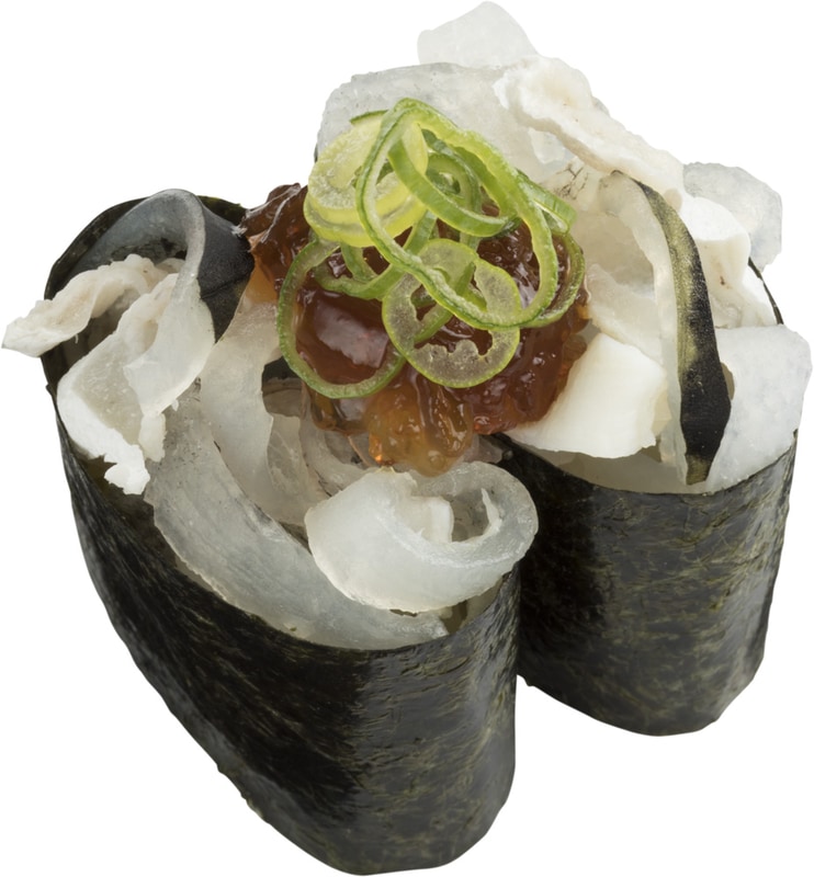 「とらふぐ皮湯引き」（110円）