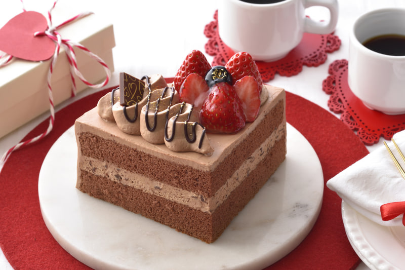 「苺チョコショートグランデ」（1490円）