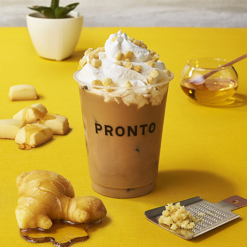 「ジンジャー＆クッキーティーラテ」