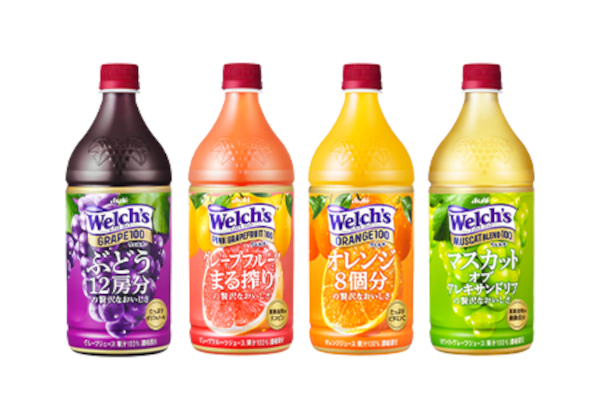 アサヒ飲料「Welch'sグレープ100」