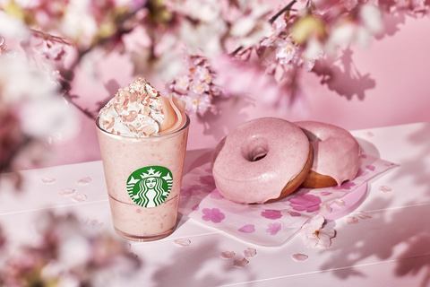スターバックス、「SAKURAシリーズ2022」から「さくらストロベリー白玉