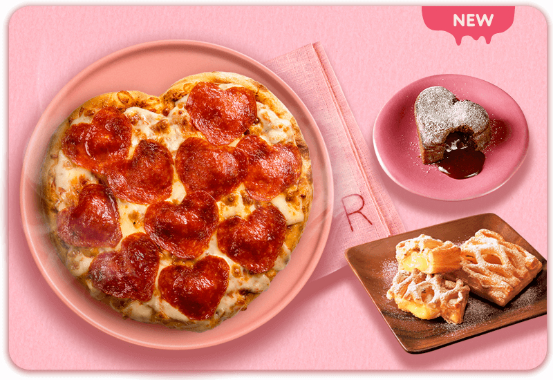 サイドメニューの「恋するフォンダンショコラ」とのセットもオススメ