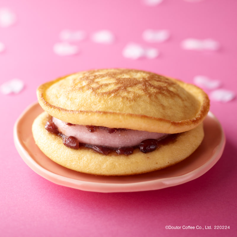 もっちり桜どら焼き