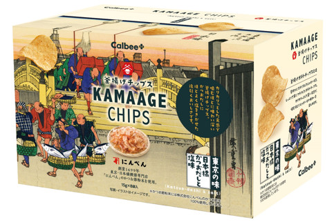 釜揚げチップス 日本橋かつおだしと塩味