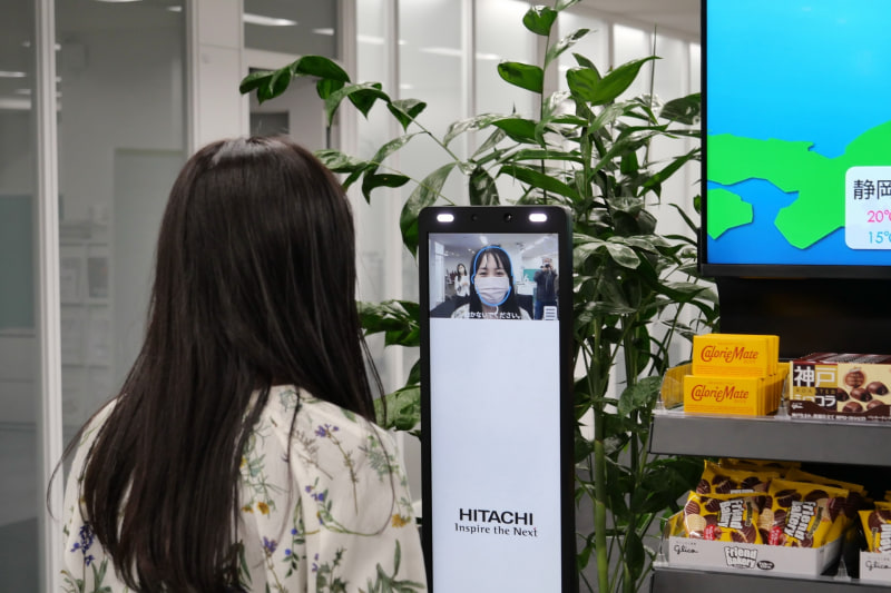 顔認証でチェックインしたうえで商品を購入することになる