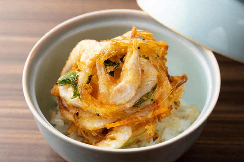 白エビかき揚げ丼