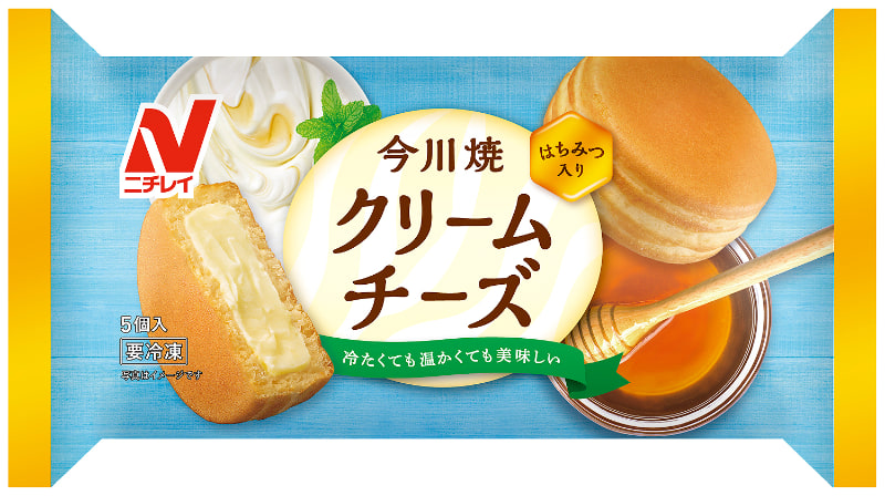 今川焼（クリームチーズ はちみつ入り）