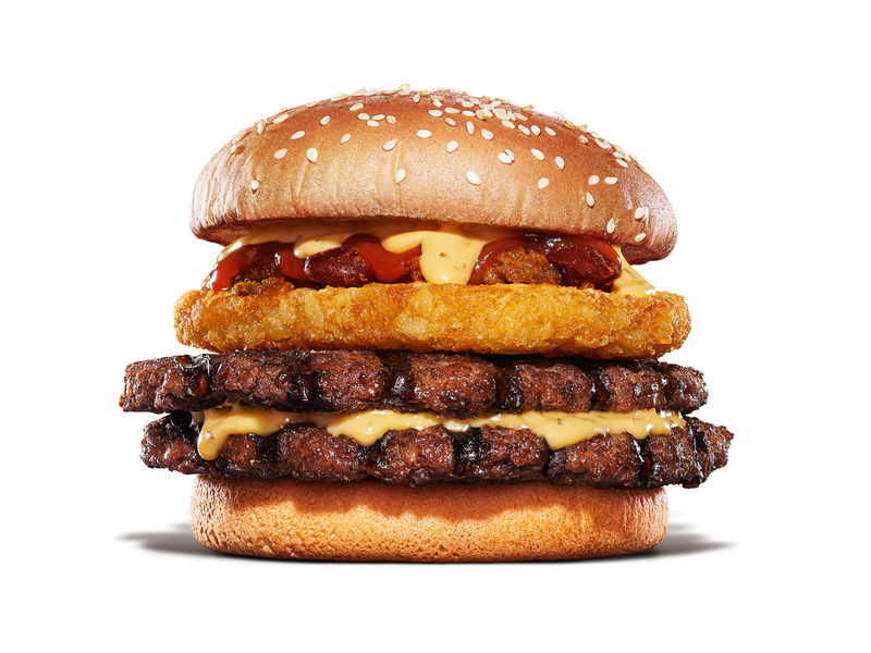 「ハッシュ＆チリ ビッグマウスバーガー」（単品1080円/セット1380円）