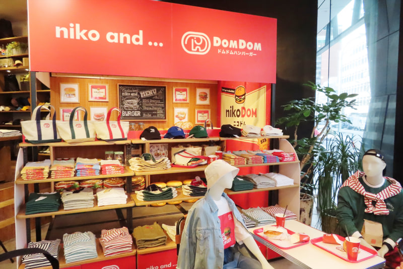 nikoDOMのアパレルグッズ