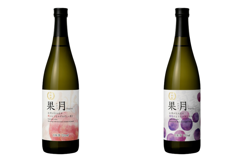 「果月 桃」「果月 葡萄」（1380円）