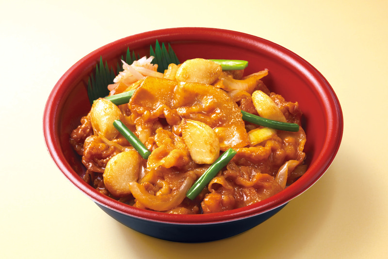丸ごとにんにくのスタミナ丼 肉シングル