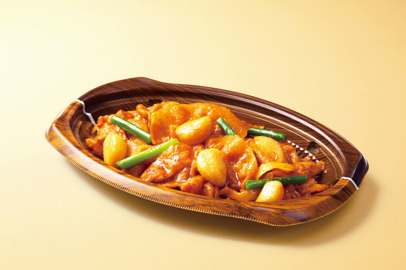 丸ごとにんにくのスタミナ焼肉 肉シングル