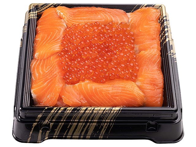 「まぐろ鉄火ちらし」（730円）
