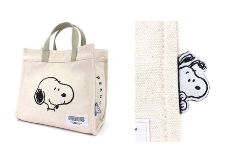 SNOOPYのトートバッグ-connectedremag.com