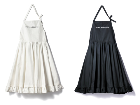 ディーンアンドデルーカ　DEAN & DELUCA 割烹着 ロゴ入り　新品 DEAN ＆ DELUCA」初の割烹着や保冷機能付きカゴバッグ、エプロン