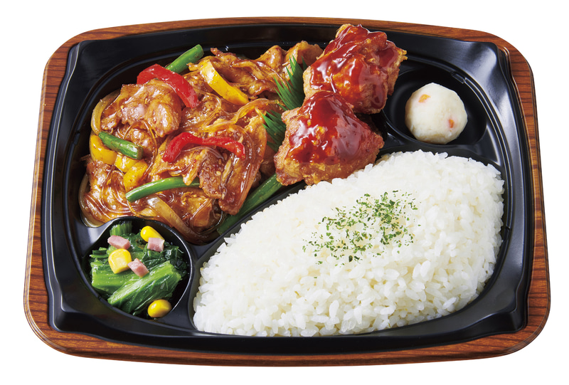 豚肉のプルコギ＆ヤンニョムチキンプレート