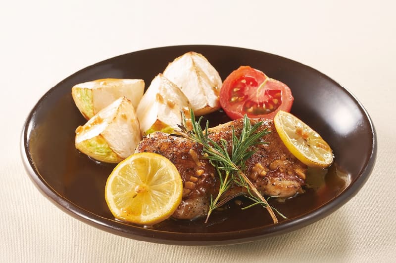 「かぶのグリル＆レモンハーブチキンハーフ」（989円）