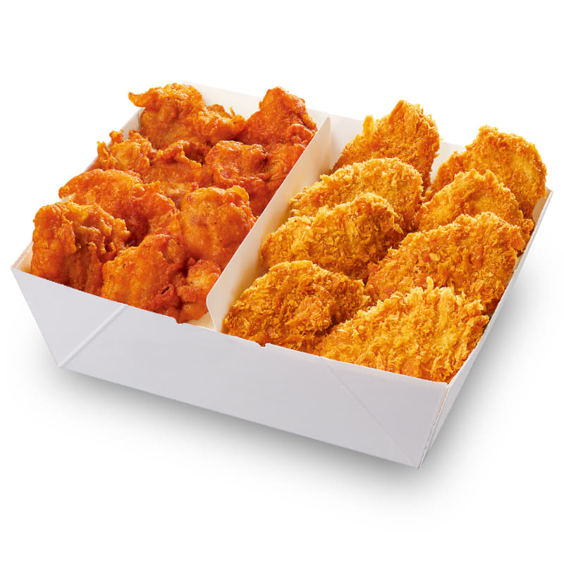 ヒレカツ×から揚げ