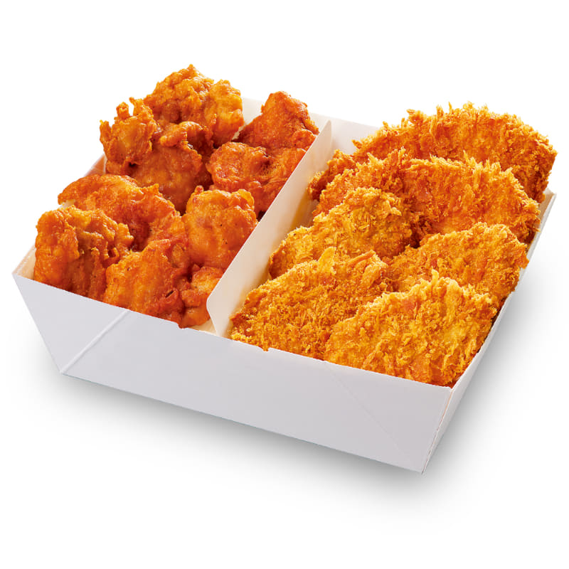 ロースカツ×ヒレカツ×から揚げ