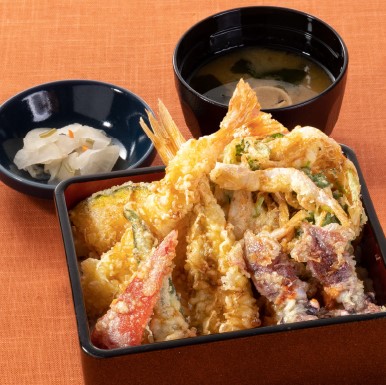 越中富山天重（お味噌汁・お新香付）