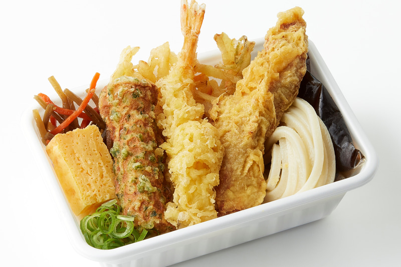 丸亀製麺「W鶏ちく天うどん弁当」