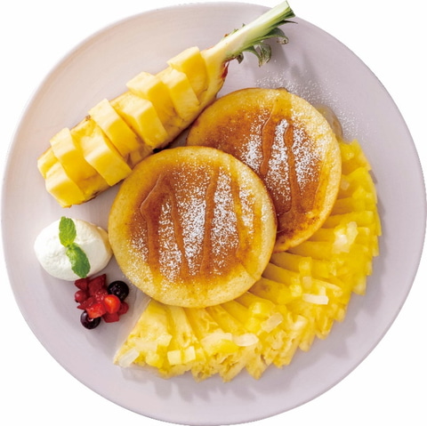 ジョナサン むさしの森珈琲など 見た目も華やかな 台湾パイナップルスイーツ グルメ Watch