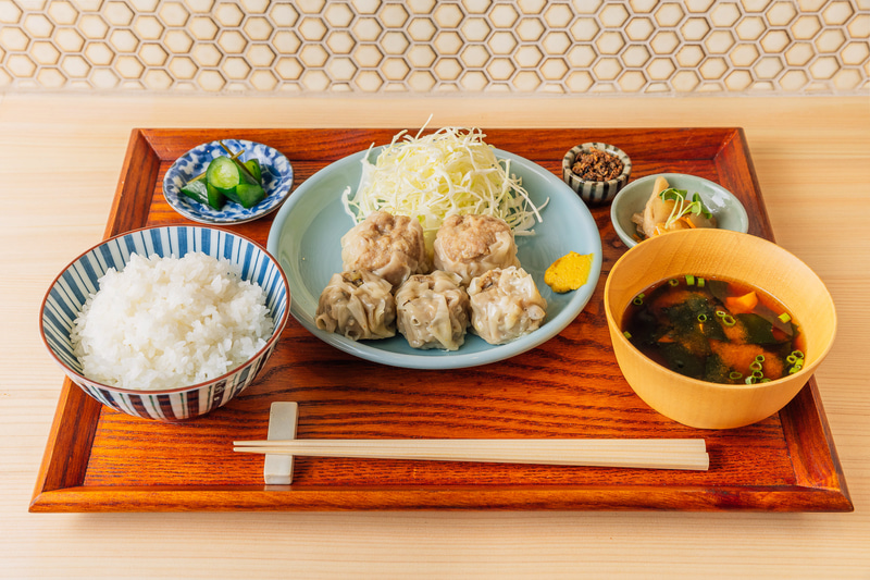 「焼売定食」（1100円）