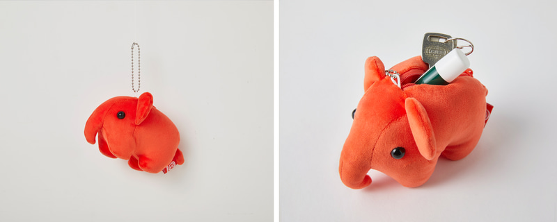 どむぞうくんぬいぐるみポーチ