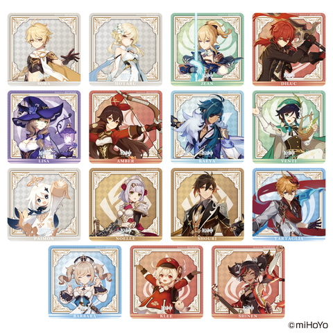 原神 SEGA GiGO コラボ ノベルティ コースター まとめ売り GiGO 原神 コースター 計13点 原神 原神焼き セガ gigo コラボ たい