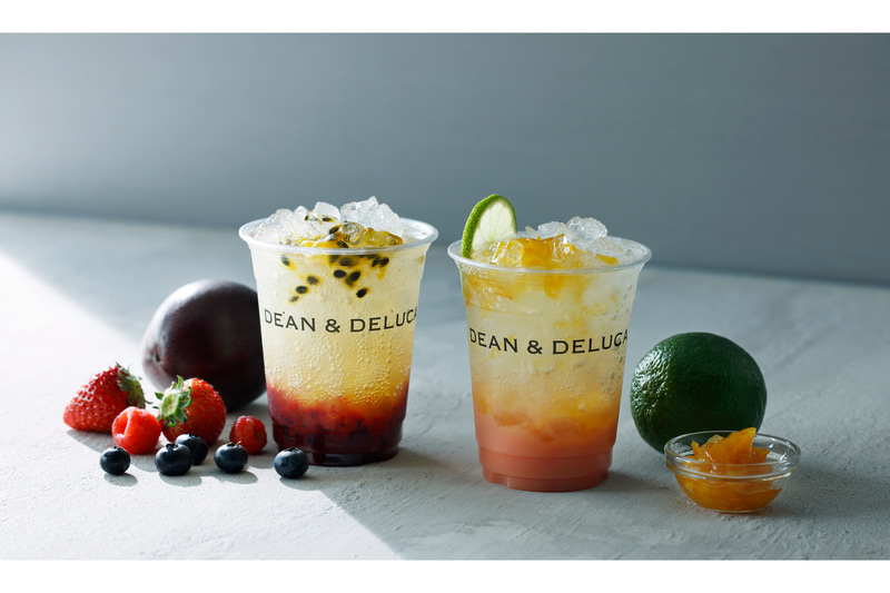 「ミックスベリー ＆ パッションソーダ」「グァバ ＆ シトラスソーダ」