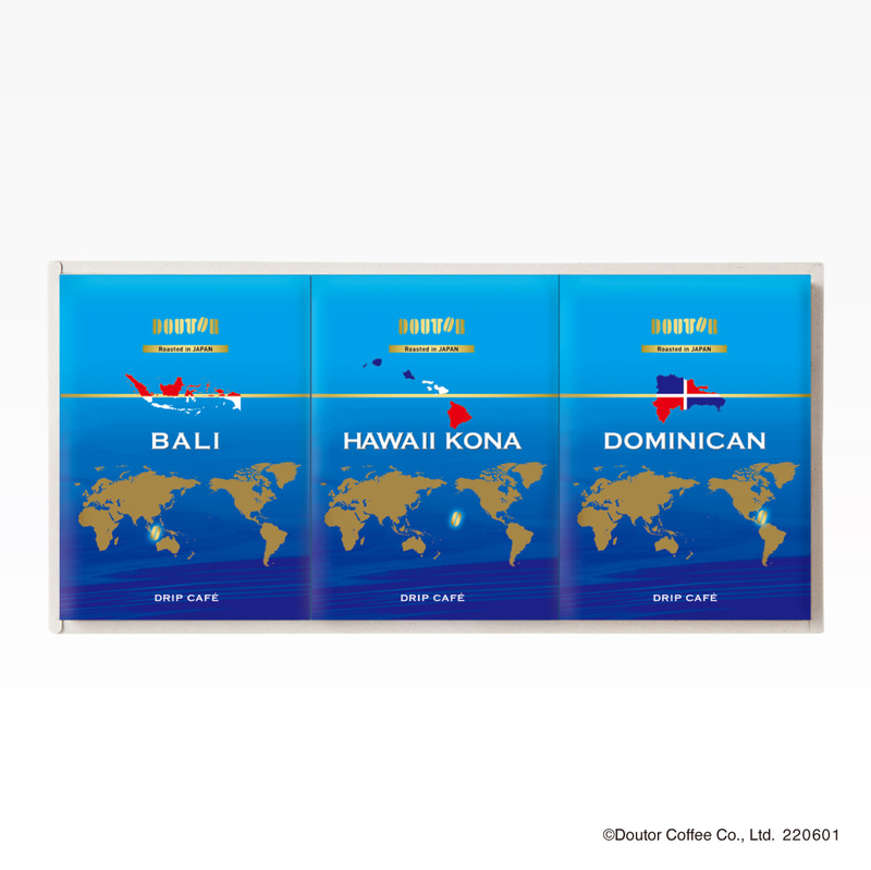 ドリップカフェ ストレート3種詰合せ 15袋入り