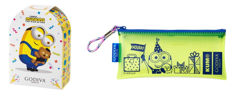 ゴディバ ミニオン 限定アイテム ペンケースやトランク缶など グルメ Watch