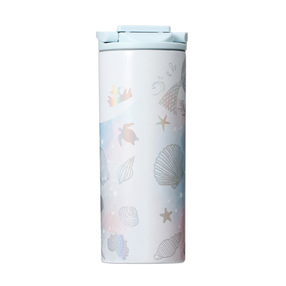 Starbucks ステンレスボトル 海洋生物デザイン樹脂ポーチセット Starbucks ステンレスボトル 海洋生物デザイン樹脂ポーチセット