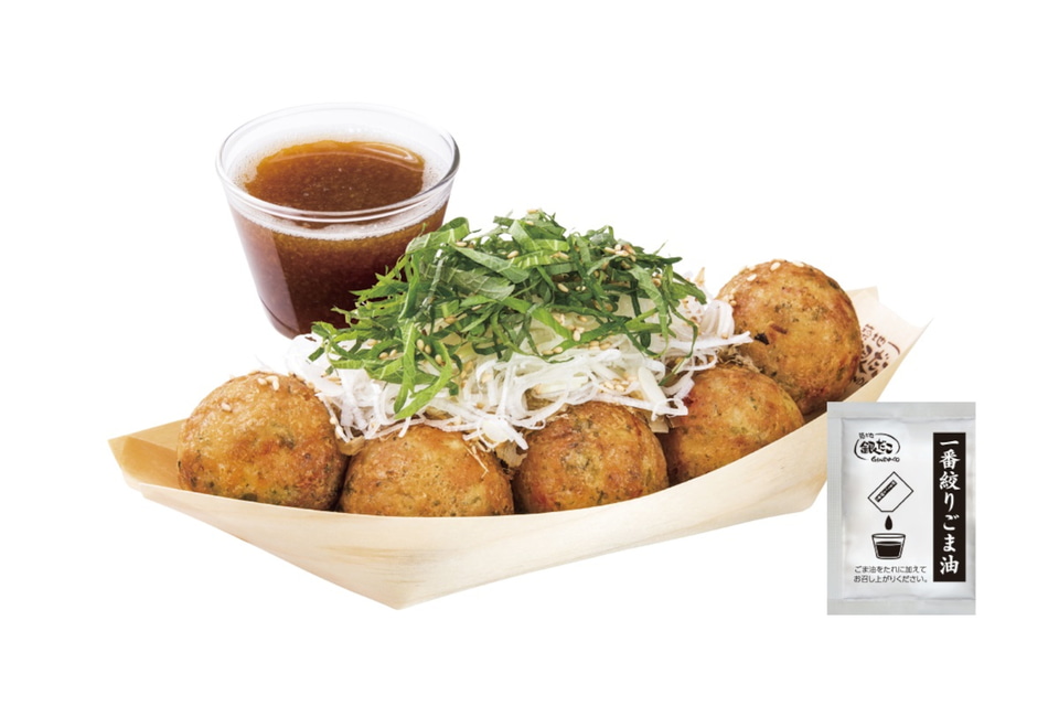 築地銀だこ、コクと旨みの「ごまじそおろし」6月8日発売