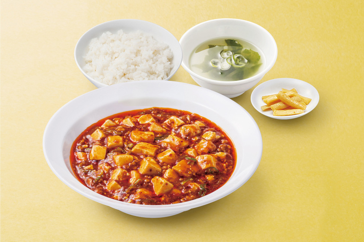 シビレ麻婆豆腐定食（715円）