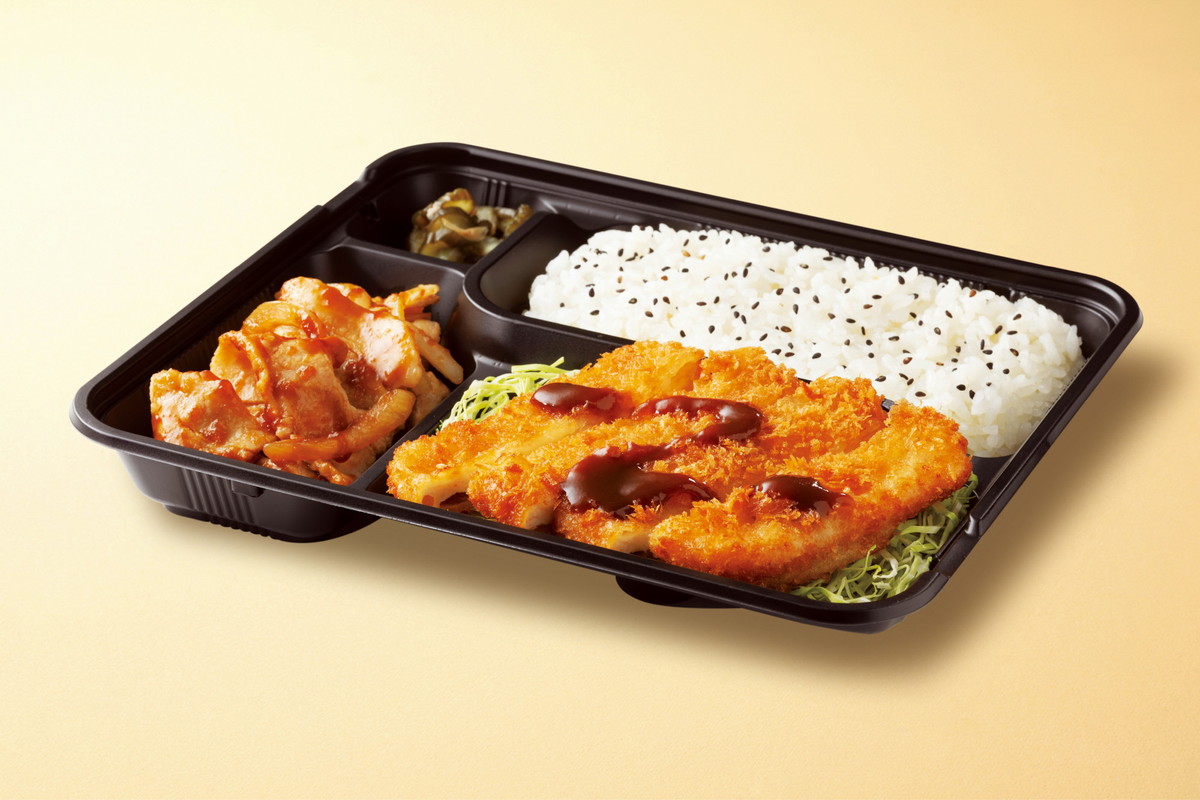 「チーズチキンカツ生姜焼き弁当」（680円）