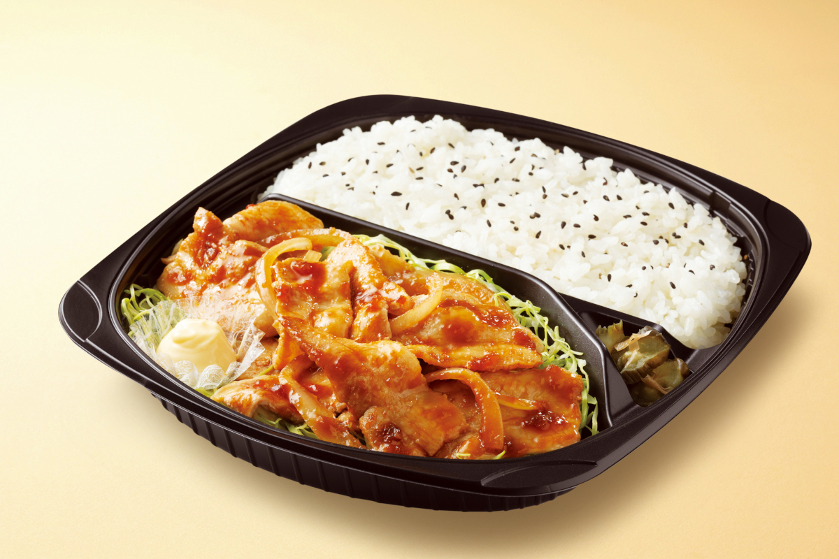 「生姜焼き弁当」（529円）