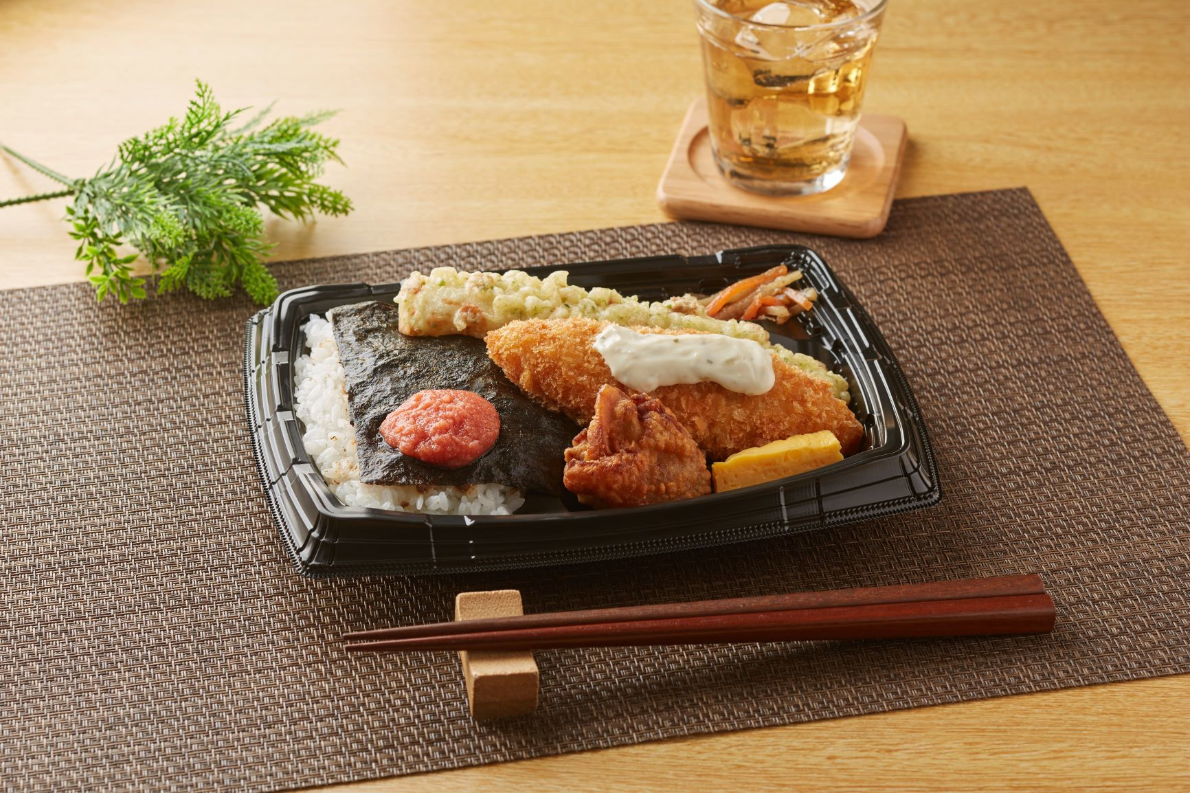 やっぱりコレだね！明太海苔弁当