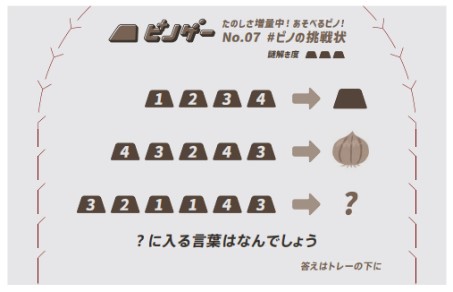 「ピノ（ピノゲーパッケージ）第1弾」はフタ裏ゲーム