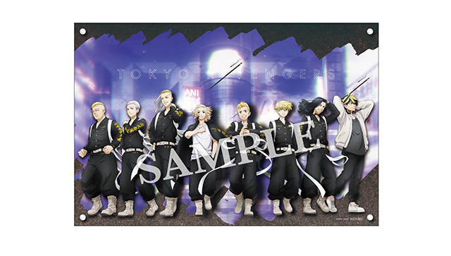 描き下ろしデザイン東京リベンジャーズレイヤードグラフ 5名