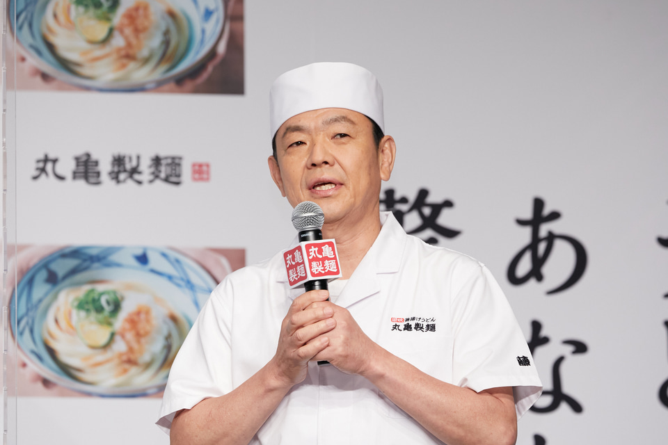 上戸彩さん「丸亀製麺」ブランドアンバサダーに就任。「うどんで