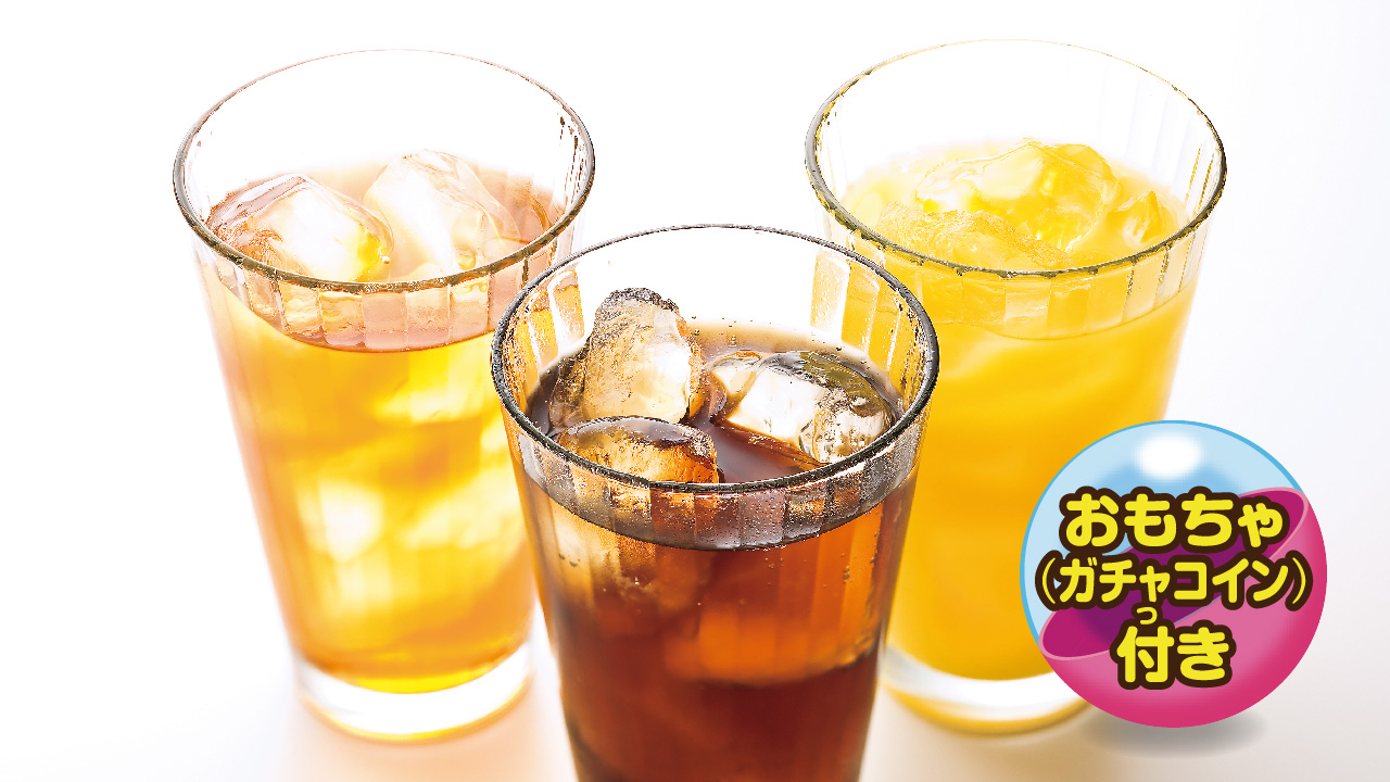 しゃぶ葉「ラッキードリンクバー」（274円）