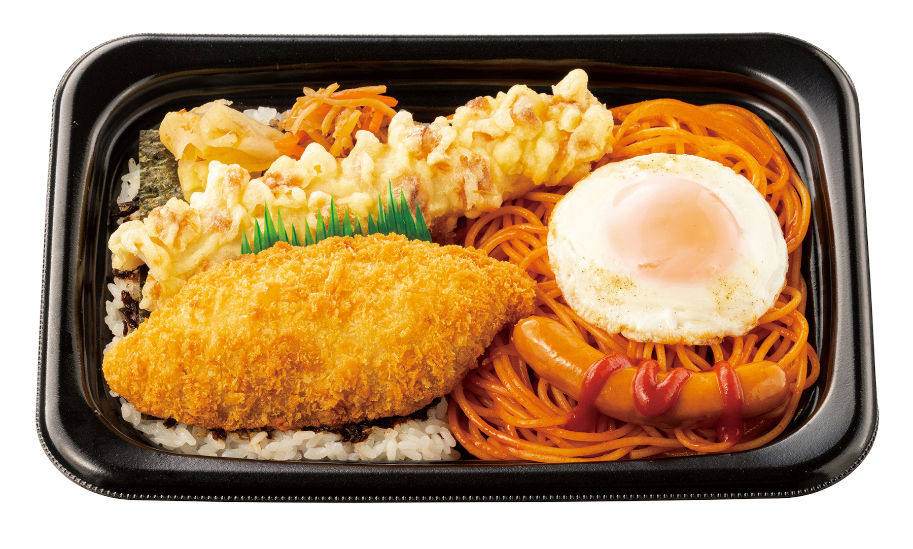 BIGのり弁当（ナポリタン）